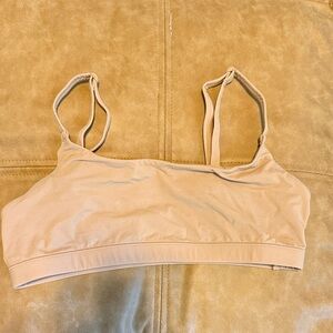 SKIMS FITS EVERYBODY SCOOP BRALETTE - OCHRE